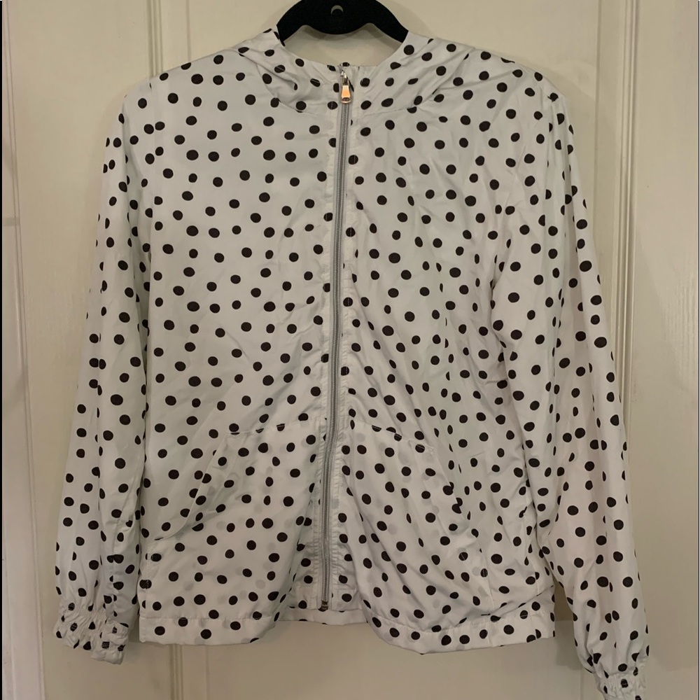 Dex Polka Dot Windbreaker Type Jacket